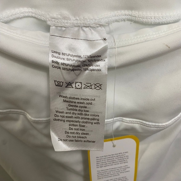 Yogipace Tall Women's Active Skirt With Built-in Shorts - Picture 7 of 14